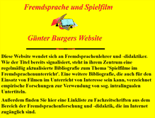 Tablet Screenshot of fremdsprache-und-spielfilm.de